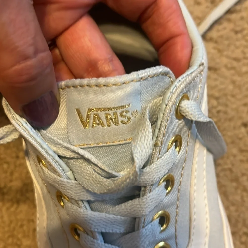 Vans Ward Lo Sneaker Women's Size 8 Powder Blue